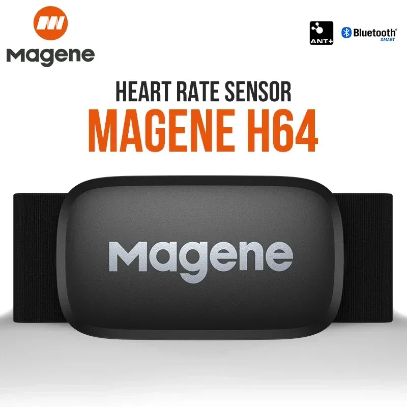 Аксессуары Magene H64 монитор сердечного ритма Mover Bluetooth Ant Sensor с грудным ремнем Компьютерный велосипед Wahoo Garmin BT Sports H003