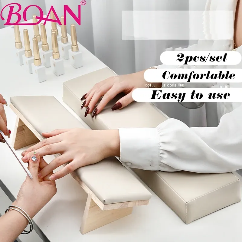 Équipement BQan 2PCS / Set Reste pour les ongles Nail Art Pouteau à main