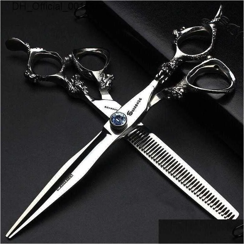 Hår sax 2016 Japan Original 6.0 Professionell frisör Barber Set Cutting Shears Scissor Haircut Drop Delivery Products Care Styl DHJSV Q240425