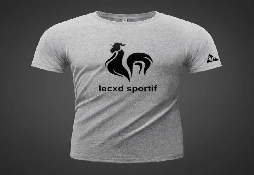 Le Coq Sportif Summer Classic Kurzarm T -Shirt plus lose fett maskuline vielseitige Sports Half3509757
