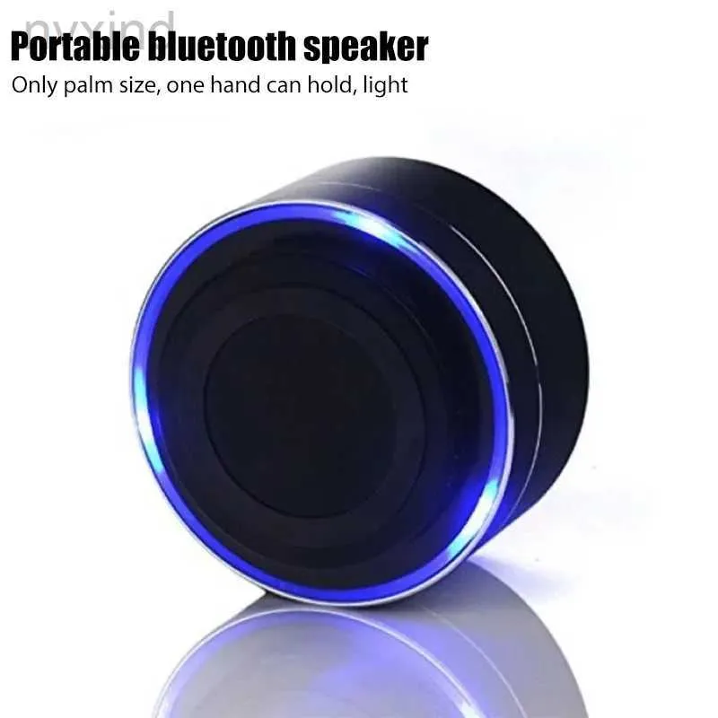 Tragbare Lautsprecher A10 Outdoor Subwoofer Mini -Lautsprecher Tragbarer Musik -Soundbox Wireless Bluetooth -Lautsprecher für Mobiltelefon Support TF Card HD MIC D240425