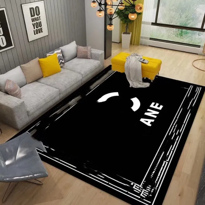 Eenvoudige grote naam woonkamer tapijt licht luxe woningmat deurmatige deurbaan vlekbestendige absorberende ingang voetmat