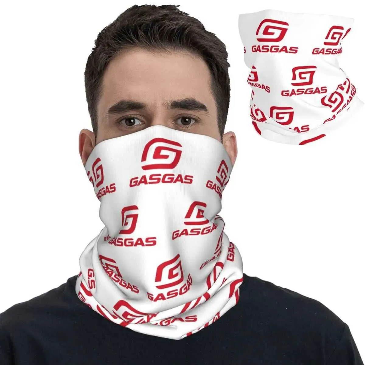 Fashion Face Masks Neck Gaiter Gasgas Motorcycle Bandana Couvre coulle Racing Balaclavas Magic Scarf Multiuse Cycling Randonnée pour les hommes AD Y240425T426