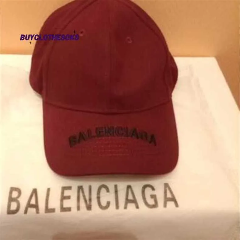 レター刺繍キャップヒップホップ男性女性パンク野球帽子本物のblnciaga野球帽子帽子