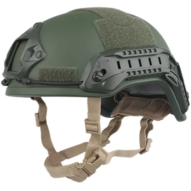 Segurança Tactical Fast Helmet Mich2001Airsoft MH Tático ao ar livre Airsoft Paintball Wargame CS Capacete de jogo CS