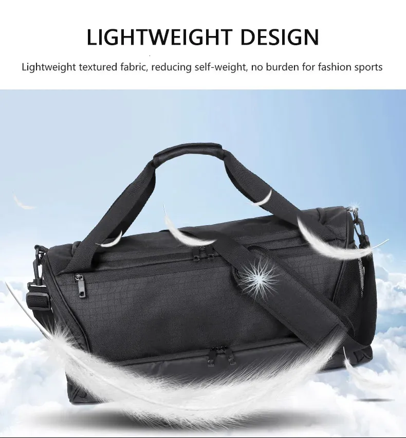 Large Capacity Waterproof Fitness Bag - Perfect for Gym, Yoga ...