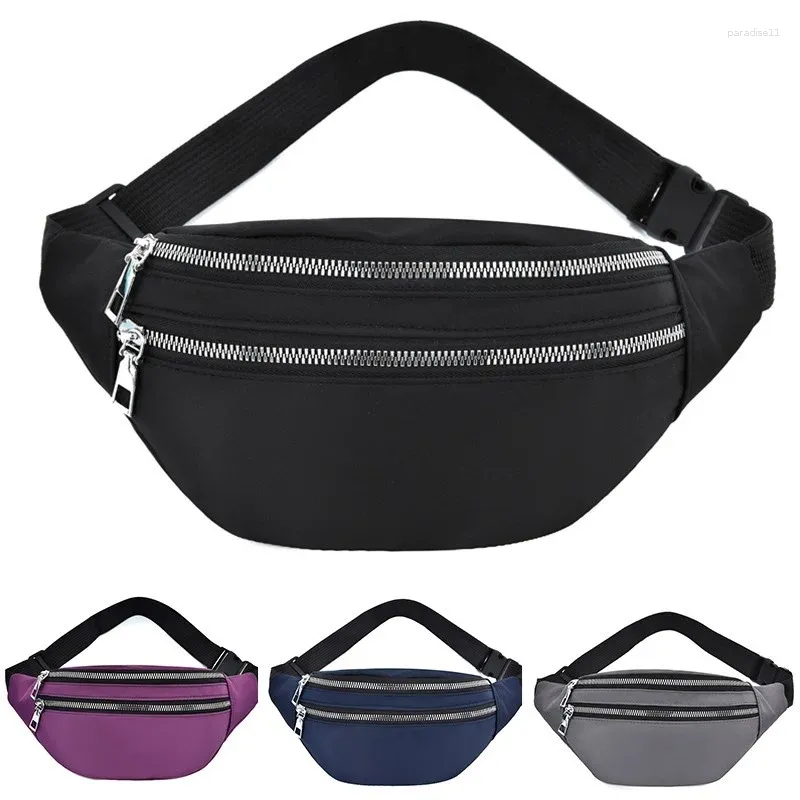 Taillezakken 2024 Fanny Pack voor vrouwen waterdichte dames mode bum tas reis crossbody borst -unisex heup