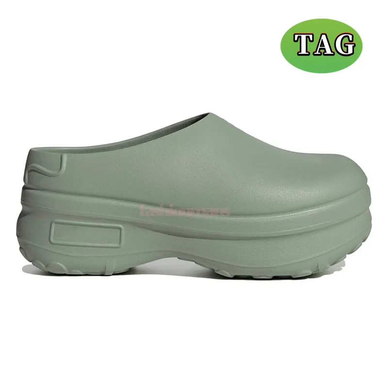Adifom Stan Smith Mule Chef Clog Slippers Womens Silver Green Wonder Taupe Core Black Lucid Pink Aqua Lemon Fashionable Womens Flat Slides For Summer From Fashionmans 9.98 In Bulk DHgate.Com