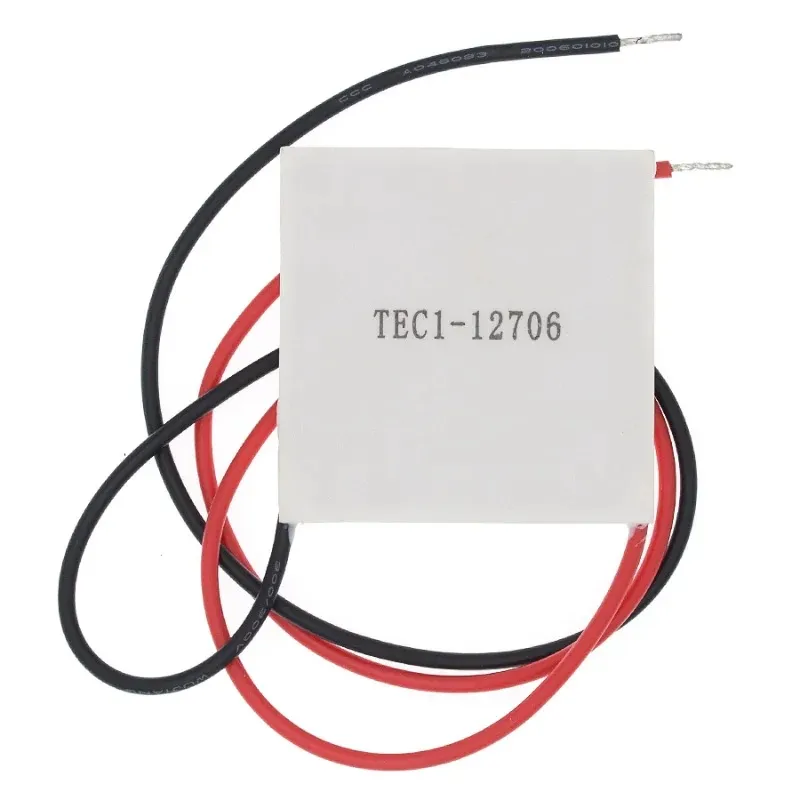 2024 TEC1-12706 12V 6A TEC THERMOELECTRIC COOLER PELTIER 40/40MM NY OF SEMICONDUCTOR Kylning1. För TEC1-12706 12V 6A termoelektrisk kylare