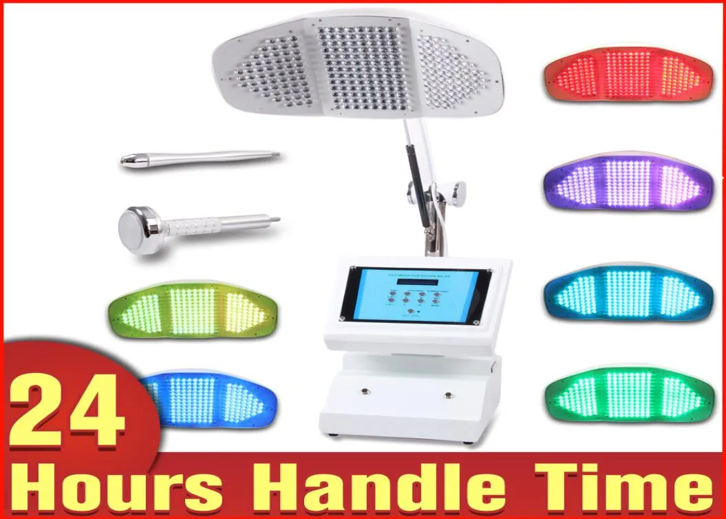 7 couleurs LED Light Pdt Pon Acné Cure Élimination des rides Machine de soins de la peau du visage Fast 6048009