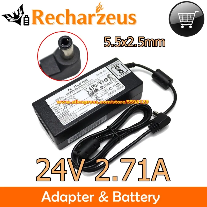 Chargers Genuine Vpelectronique KPL065MVI AC Adapter 24V 2.71A 65W Power Supply KPL065MVl Laptop Charger KPL065MVL