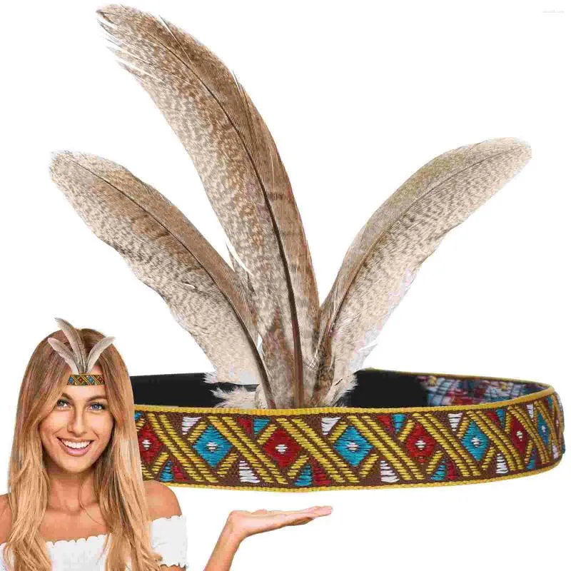 Bandanas Headwear For Banquet Hair Band Party Flapper Headdress Headband Decoration Headpiece Make Up