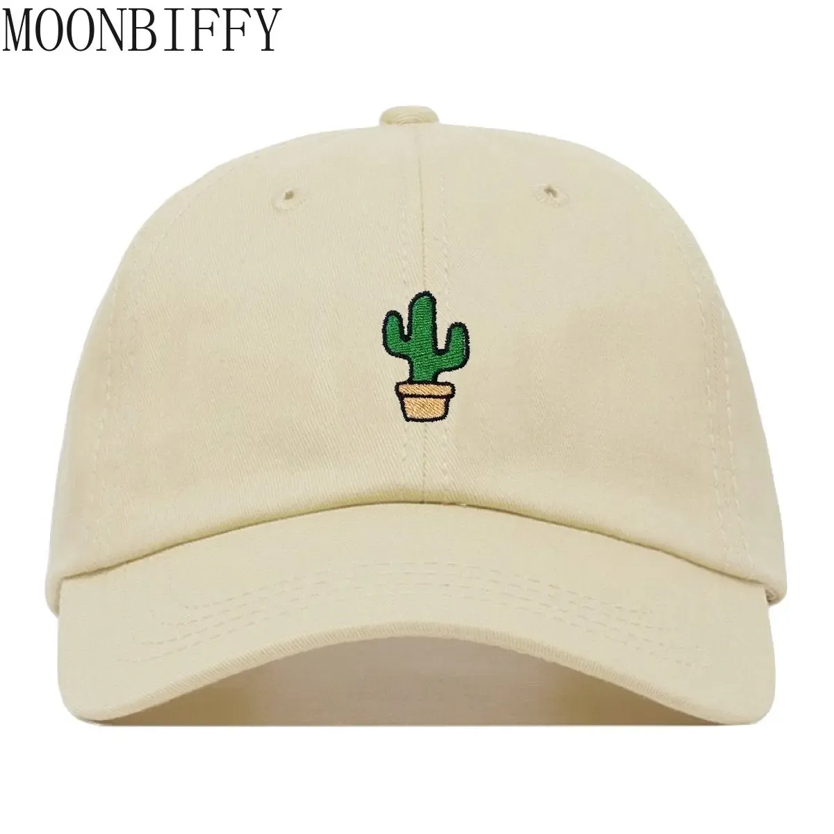 Softball Autumn Cactus Brodery Baseball Cap Fashion Par Hat Summer Breattable Sports Caps Outdoor Dad Hats Sun Hat Gorra Beisbol