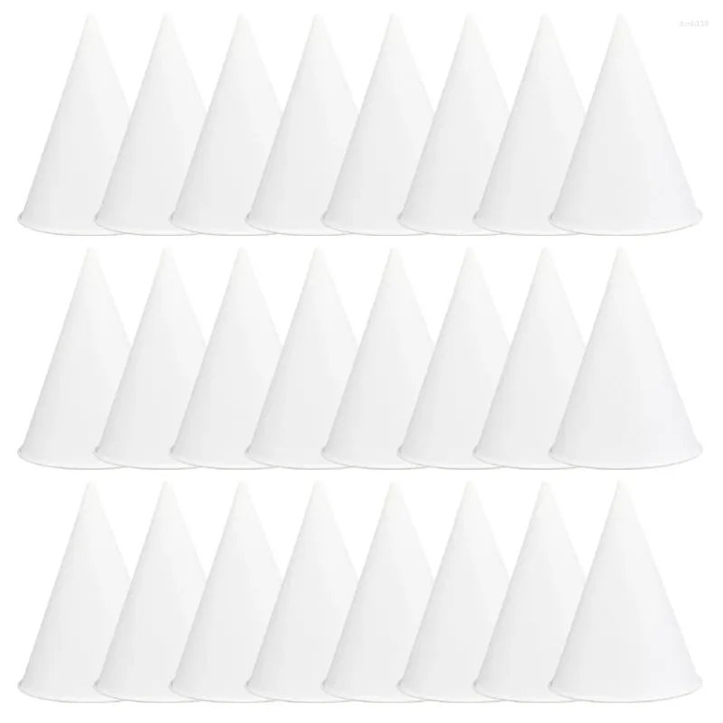 Copas descartáveis Stravas 200pcs Paper Sorre Cream Cone Soberma