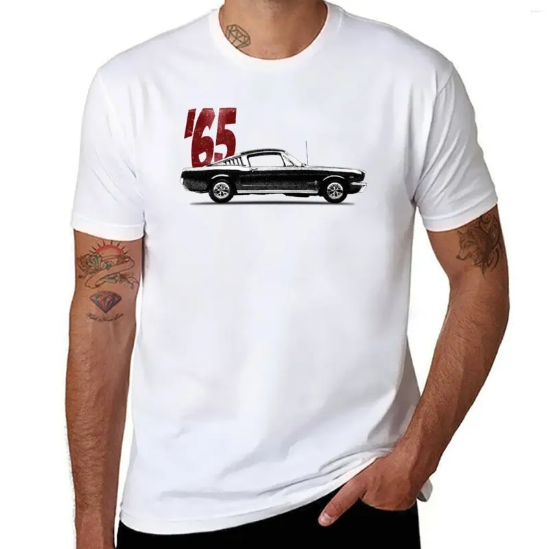 Herenpolo's het 65 fastback t-shirt snel drogen Blacks Boys Boys Print Customs Design Your Own Men Graphic T Shirts