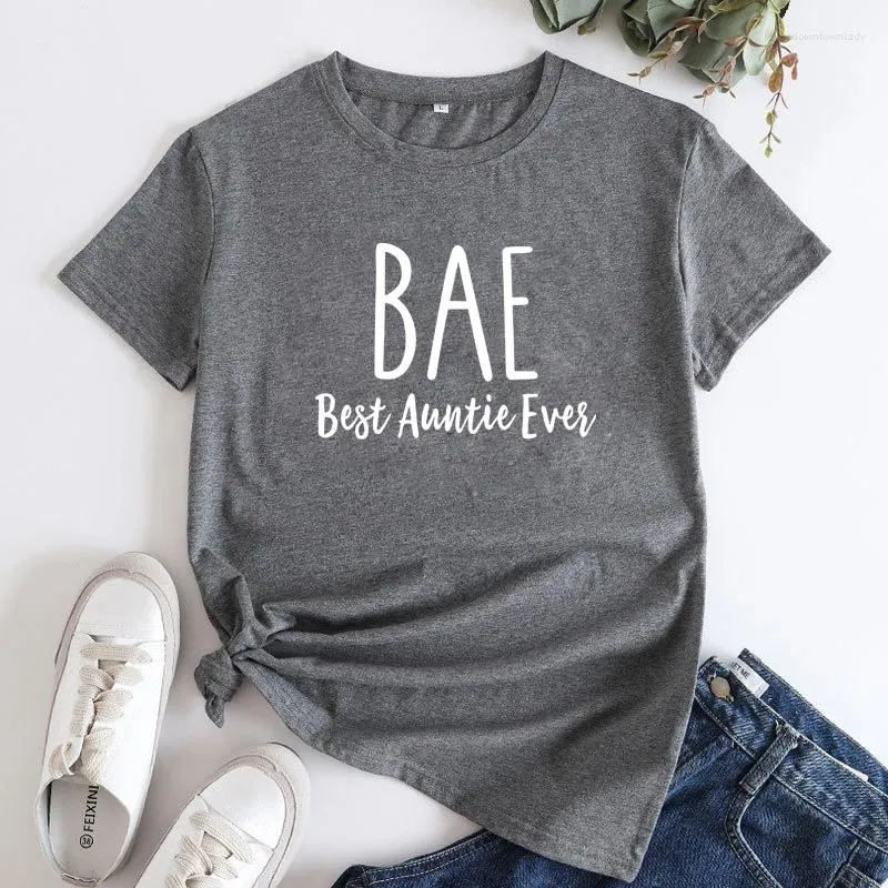 Dames t shirts bae tante ooit t-shirt grappige tante om cadeau t-shirt tee shirt te zijn