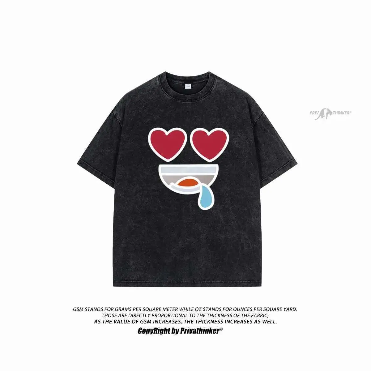 Męskie koszulki T-shirt Engraada de Expresso para homens e mulheres camisetas casuais manga curta estilo unissex camiseta y2k tops Soltos Grandes Dimess Vero H240425