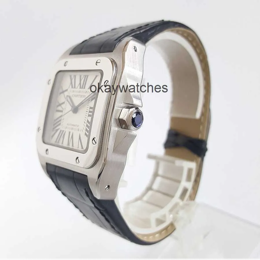 Dials Working Automatic Watches carter New Mens Watch Sandoz Series Medium Mechanical W20106X8