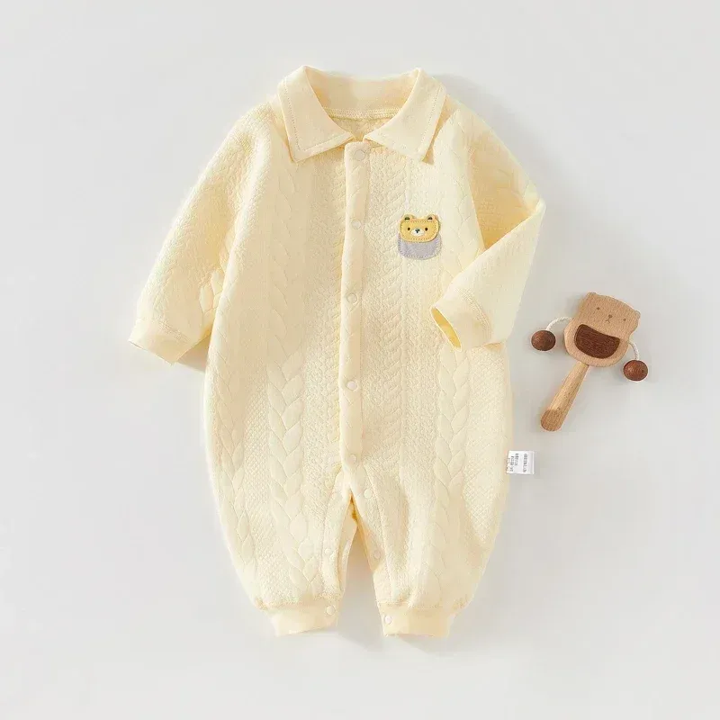 babhighers for babhirghers for baby boysh boys for baby boys jumpsuits 100％コットン編み生まれたばかりの女の子のボディースーツワンピース新生児のもの