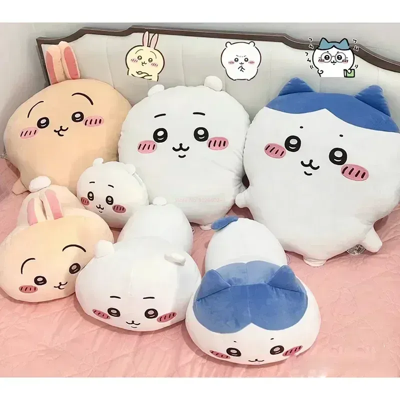 Cuscino 3545 cm anime autoproeprecidente Chikawa usaki xiaobaji ikawa peluche cuscino bambola bambola da bambola addolorato abbraccio kawaii nuovo regalo