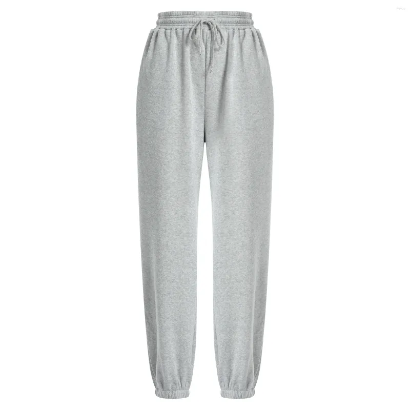 DHgate Cinch Bottom Sweatpants Elastic High Waisted Joggers for Teen Girls and Women Apparel