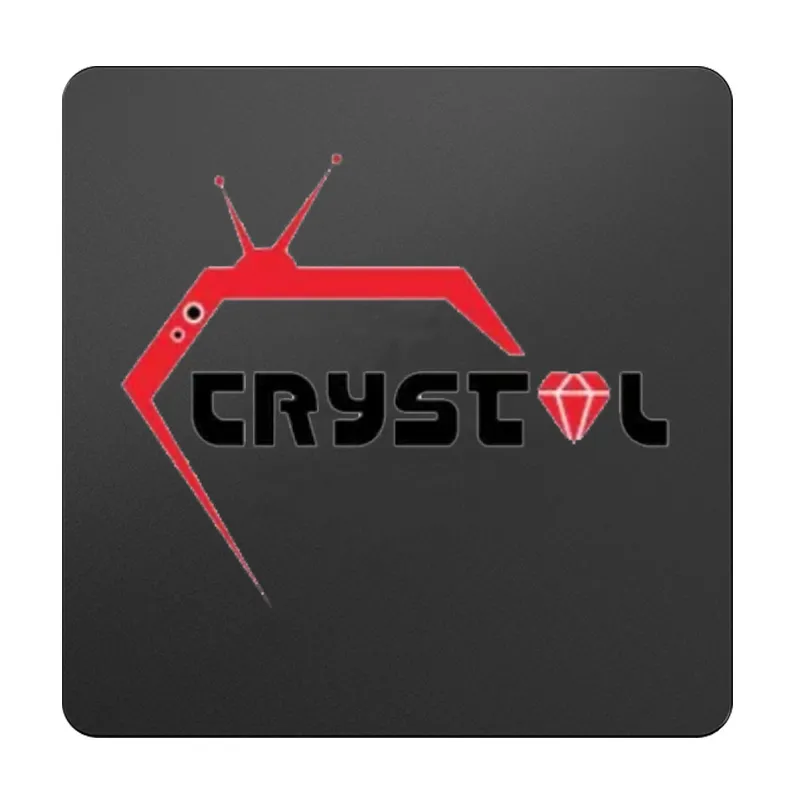 Le Crystal Ott Media le moins cher 1M pour Smart TV Player Box Android Linux iOS Full Europe