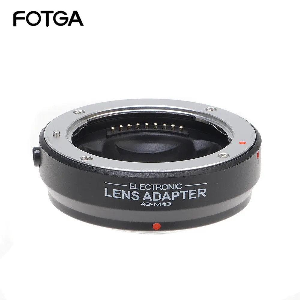 Filtros adaptador de lente de enfoque automático FOTGA AF para cuatro tercios de lente M43 a Olympus Panasonic Micro 4/3 MMF3