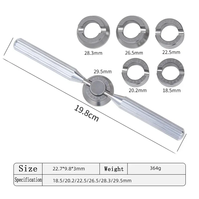 ロレックスチューダーウォッチバックカバーギアパターンキャップ5537ケースオープナー用のメタルステンレス鋼テーブル修理ツール