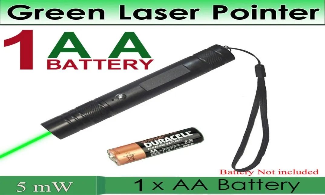 Astronomy Visible Beam High Power 5mW Green Laser Pointer Tactical Pen Lazer Pointer High Quality Laser AA Battery Pet Toy Gift8225071