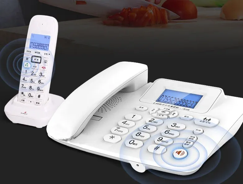 Accessories 2.4G Corded Phone Handset 1Cordless Answering Machine 300M Long Range Wireless Telephone