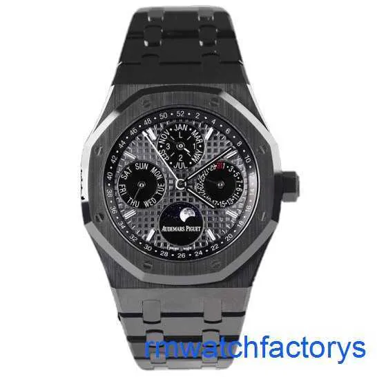 AP Athleisure Wrist Watch Royal Oak Series 26579ce Black Ceramic Automatic Machinery Mens 41mm Black Ceramic Watch