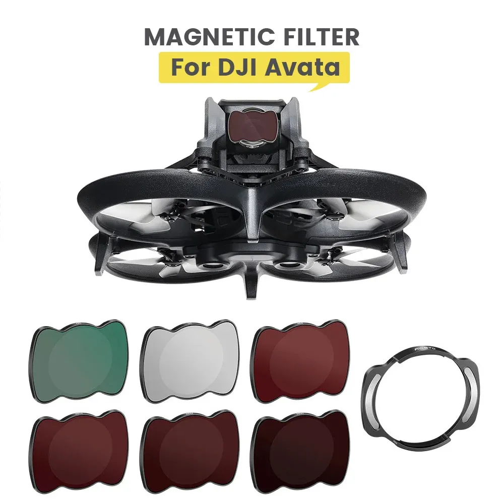 Filters Drone ND/CPL Polarized Optical Glass Filter ND 8 16 32 64 Lens Magnetic Filter Set For DJI Avata Accessories