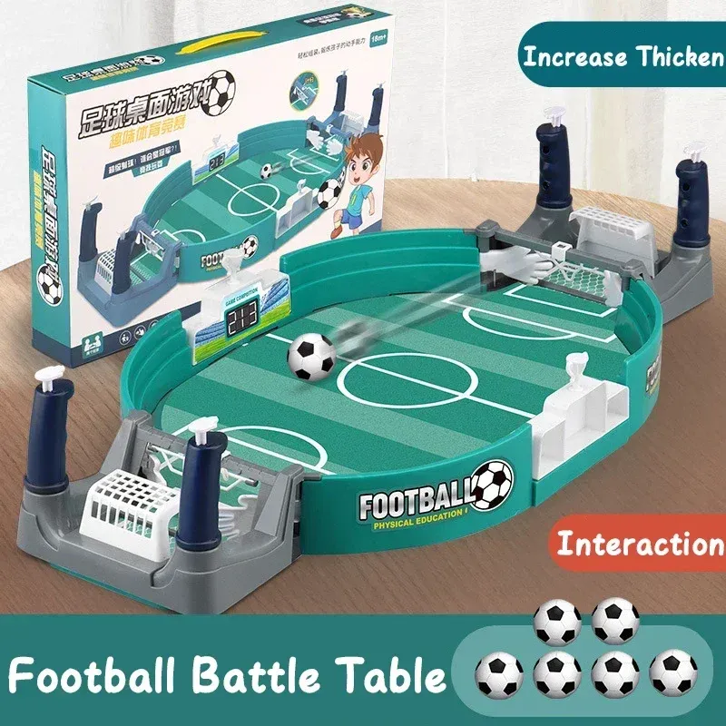 Games Soccer Table Football Board Game for Family Party Tabletop Soccer Toys Kids Boys Outdoor Brain Game