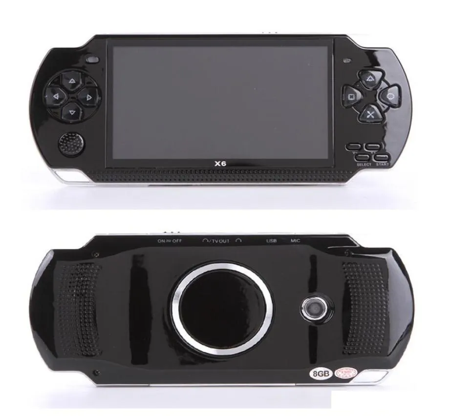 2020 Novos jogos 10000 Jogos Handheld Console de jogo de 43 polegadas MP4 Player MP5 Game Player Real 8 GB Suporte para PSP5844178