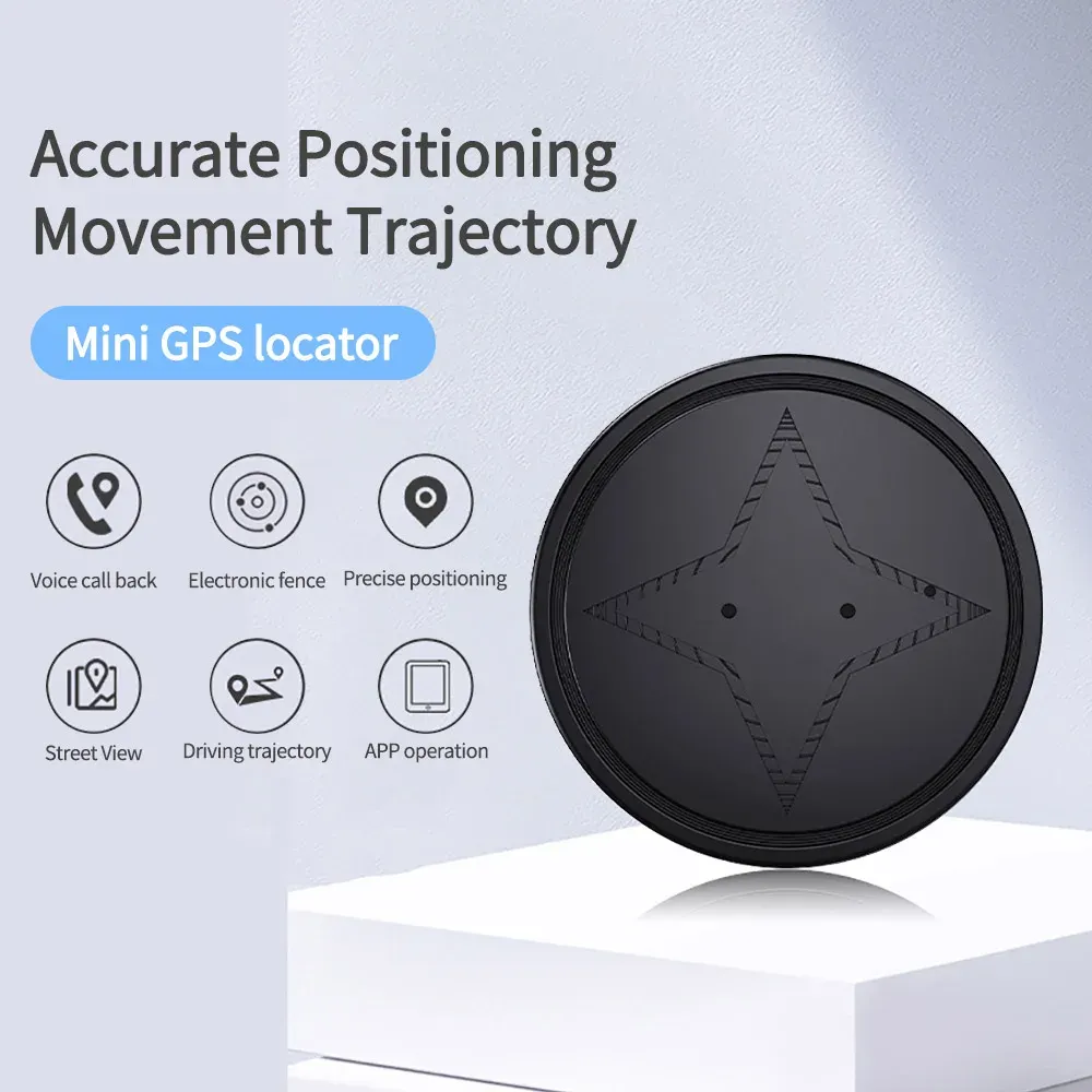 Accessories PG12 Car Locator Tracker Sos Mini Gps Locator Strong Magnetic Adsorption Realtime Antiloss Device Locator Gps Tracker for Car