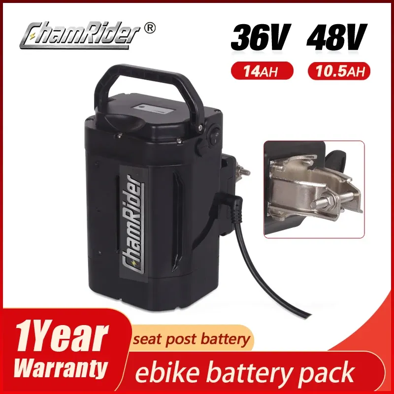 Teil Elektrofahrrad Lithium Liion Batterie, 36 V Batterie, 48 -V -Ebike -Batterie, 10AH, Jenney Universal Pack