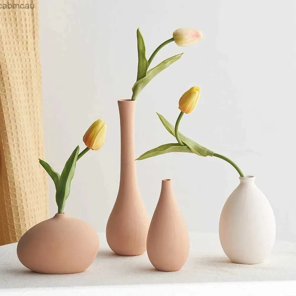 Vases Home Decor Vase en céramique pour arrangement de fleurs