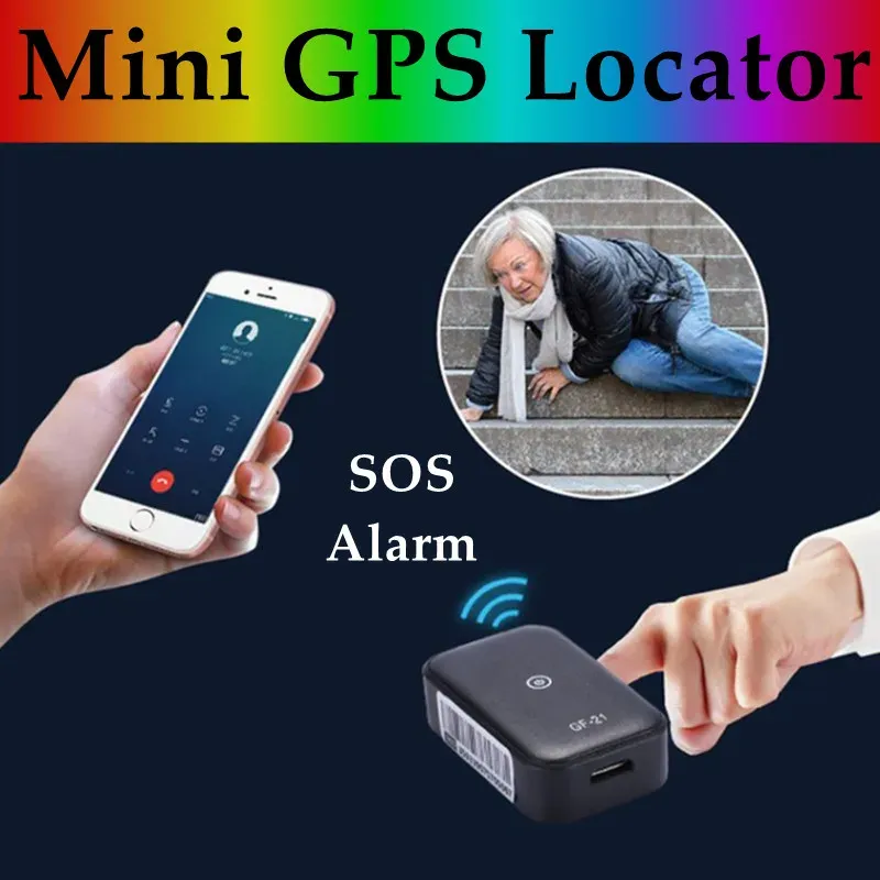 アクセサリ最高の安いWiFi GPSトラッカーカーGPS追跡デバイスGF07 GF21アンティロストリアルタイム磁気GPSデバイスリアルタイム車両ロケーター