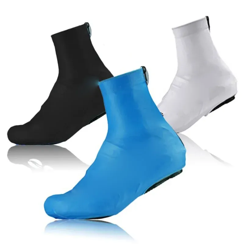 Chaussures 2019 3 couleurs pures (pas de logos) Nouvelle couverture de chaussures à cyclisme d'été Sneaker surchoues Lycra Road Bicycle Bike MTB COPER COVER