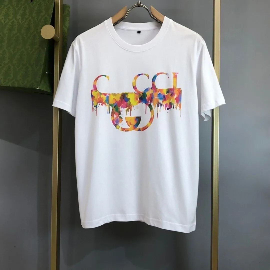 Męskie damskie designer t-koszule drukowana moda moda T-shirt najwyższej jakości bawełny swobodny krótki luksusowe tshirty streetwearu hip-hopowe