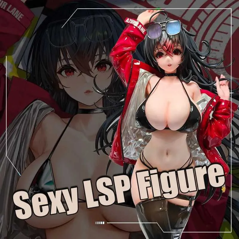 Actie speelgoedcijfers NSFW Azur Lane TaiHou 1/6 Verbogen metgezel anime Girl PVC Actie Figuur speelgoedspel standbeeld volwassen collectie model poppen geschenken y240425L6OX