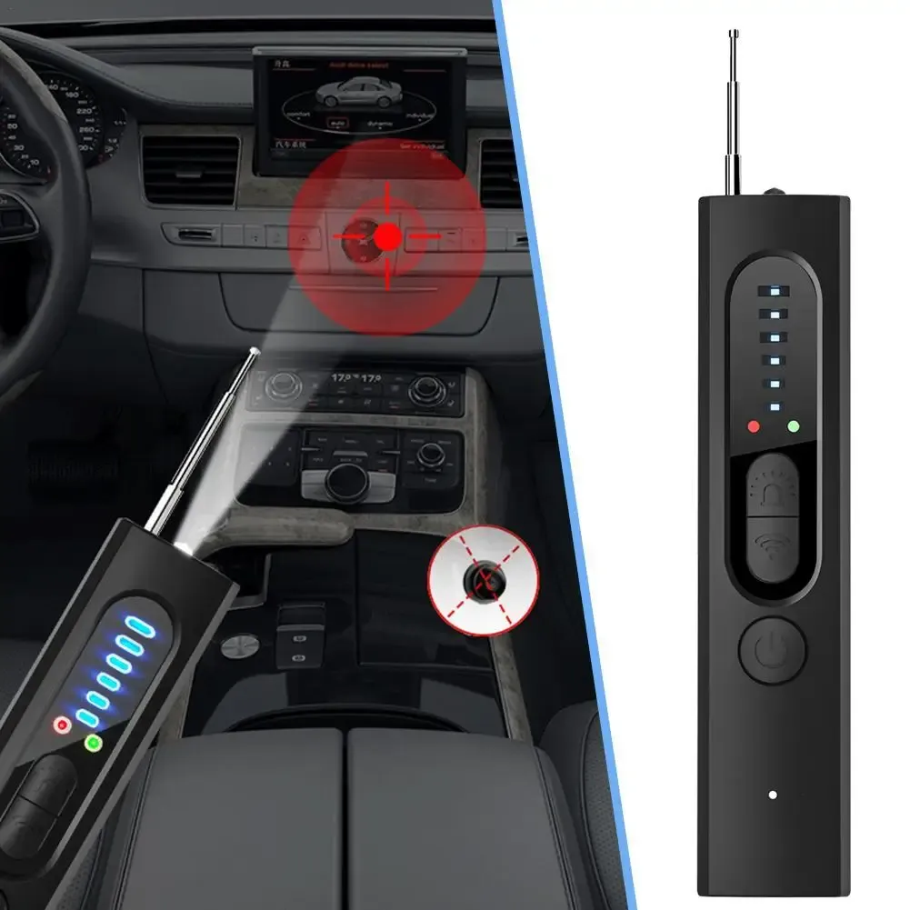 Dedektör X13 Tam Kablosuz Aralıklı Kamera Gizli Bulucu Dinleme Cihazı GPS Tracker RF Sinyal Tarayıcı Ev Ofisi Gizli Kamera