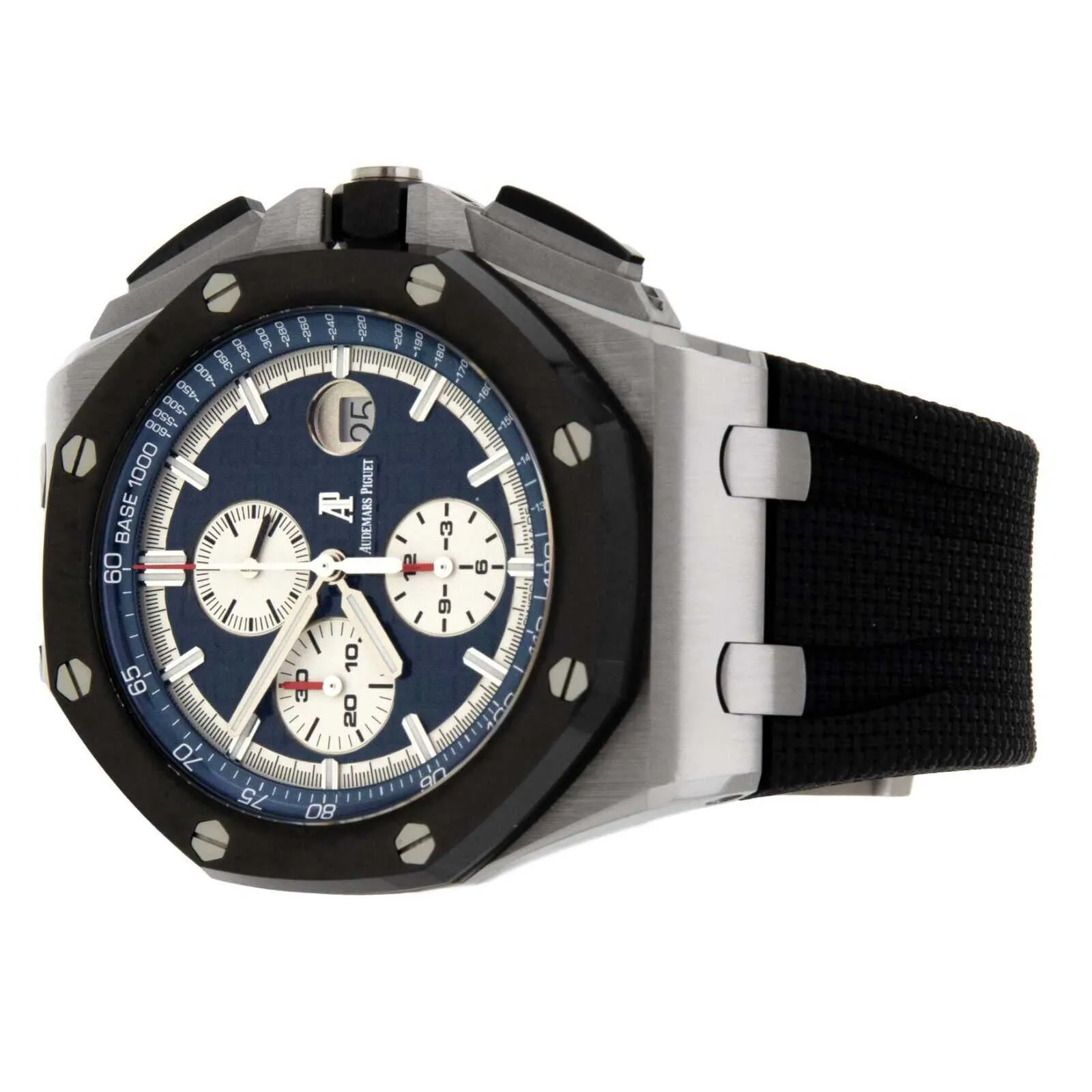 DHgate AP Wristwatches Automatic Watches Audemar Pigue Royal Oak Offshore Blue Platinum 44mm 26401po Oo A018cr.01 RJYC Watches