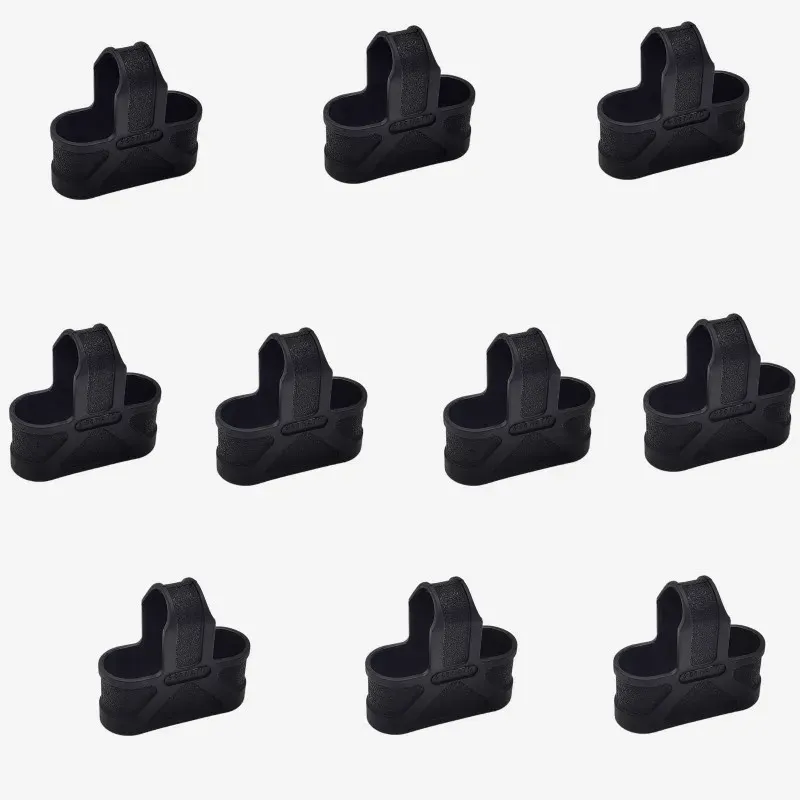 Accessoires 10 stks/Set Toy Fast Magazine Rubber 5.56 7.62 Mag Holster Rubberen zakje Rubberen slip omslag Tactische jachtaccessoires