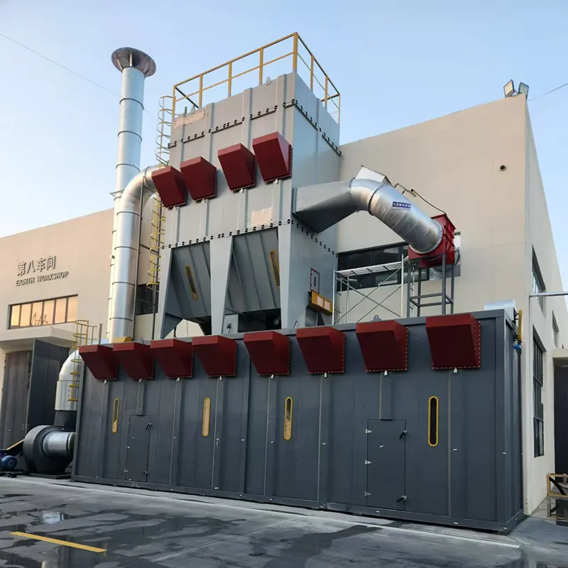 Electrostatic Dust Collection Industrial Electrostatic Dust Collector | Heavy Equipment Recycler High ...