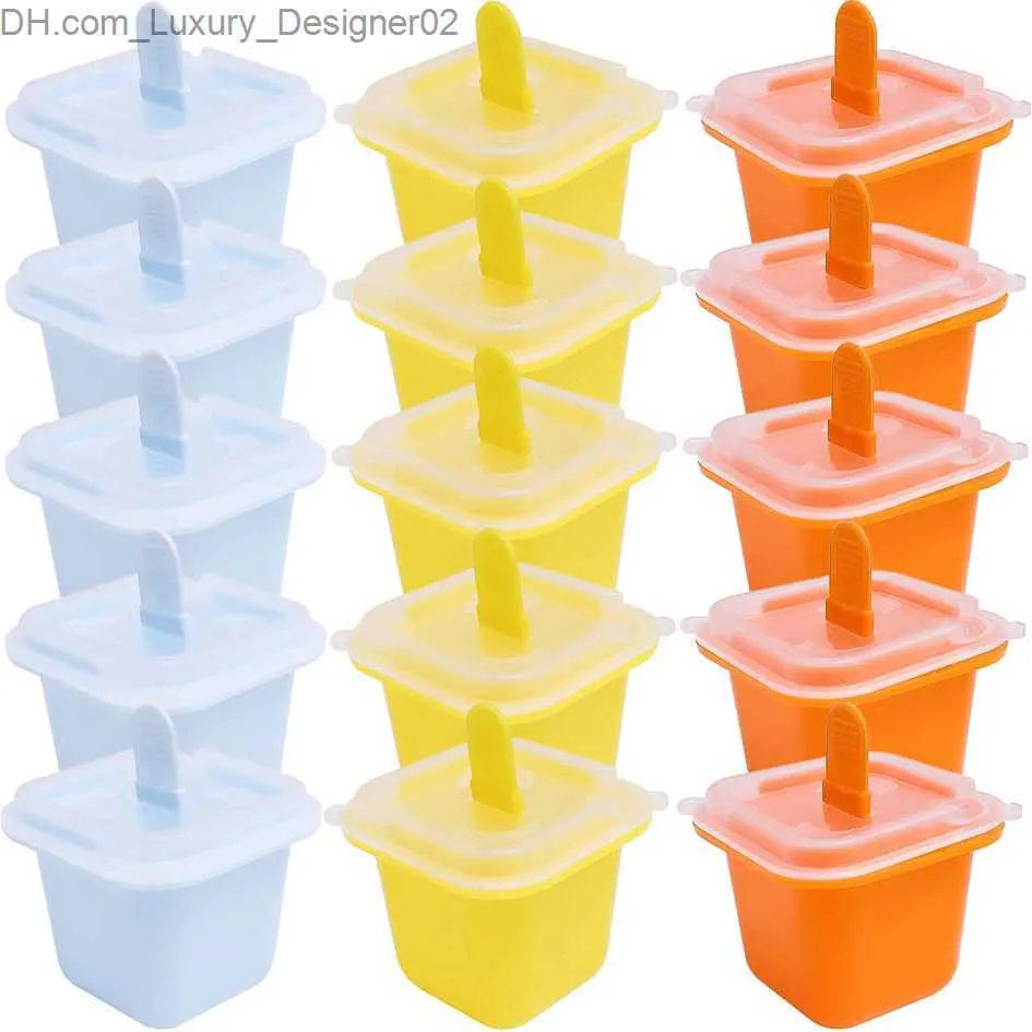 Ice Cream Tools 12x square grid ice cube mold food grade silicone ice cream mold tray DIY jelly pudding beverage ball manufacturer with stick childrens snacks Q240425