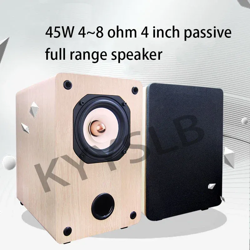 Conférenciers Kyyslb 2550W 4 pouces audio complet Sound Home Theatre System Birch Wood Fever passive Liberd-Sparder