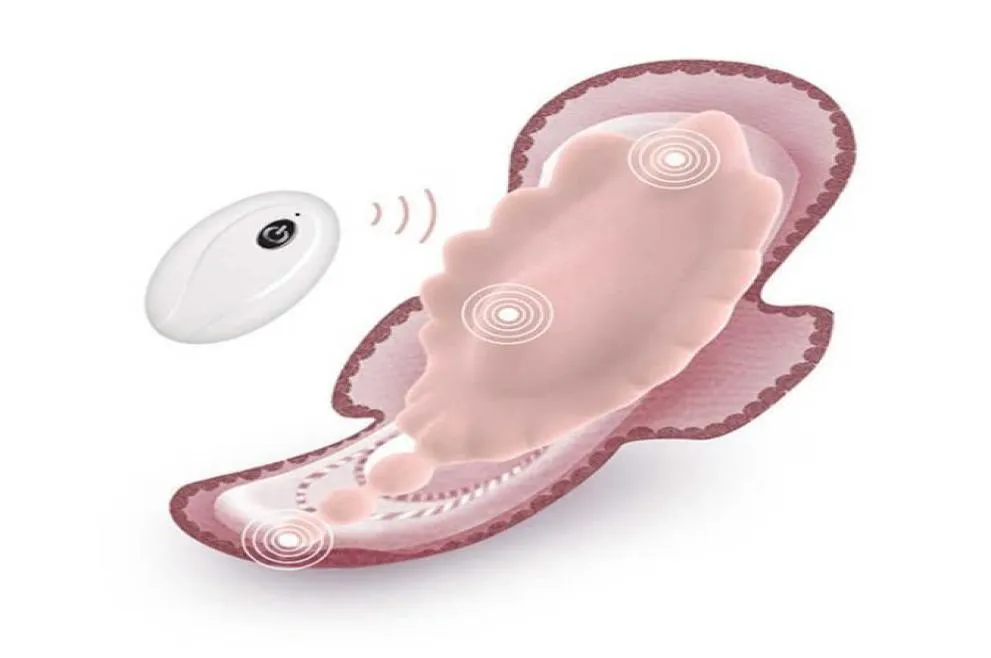Toys sexuels invisibles pour femmes vbrator avec une stimulation télécommandée anal boucles adultes papillon culotte vibrante œuf p08163488727