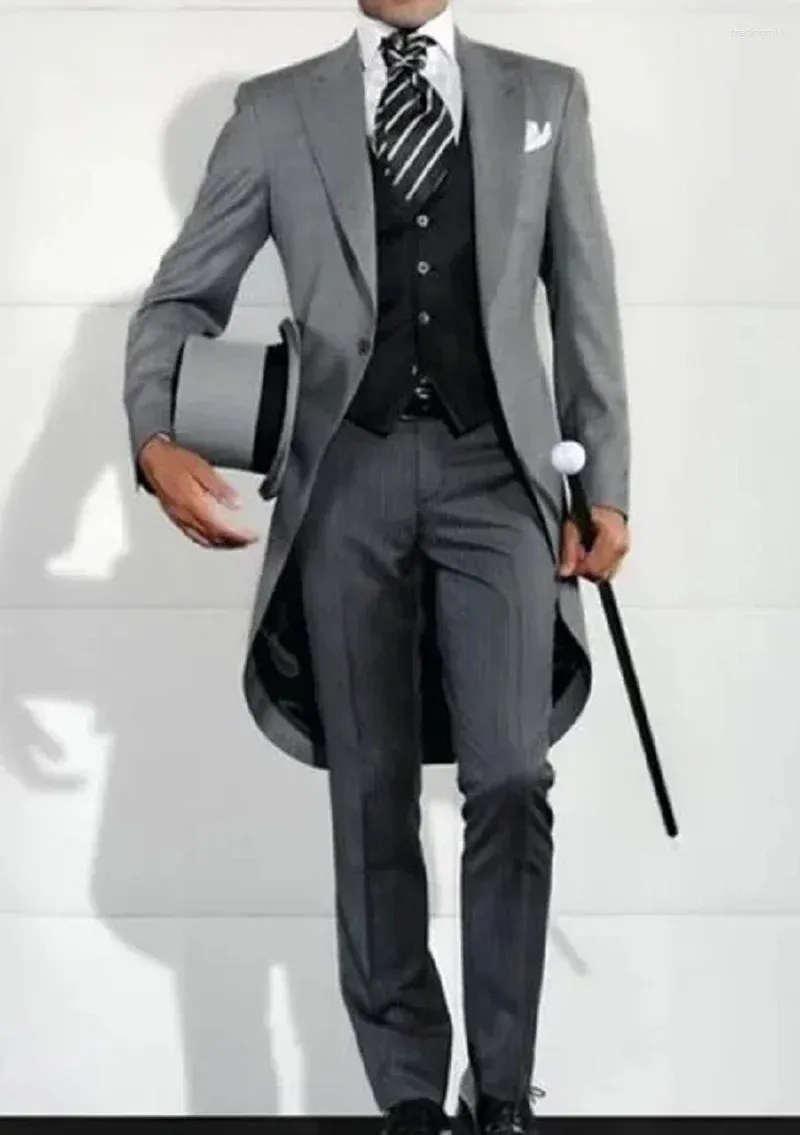 Long instock tail suit jacket