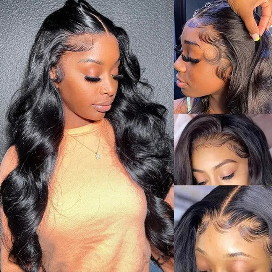 Brand 13x6 HD Lace Frontal Wig 30 Inch Brazilian Transparent  display picture 1